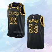 NO 39 Dwight Howard Camiseta Los Angeles Lakers Mamba Negro 2021-22