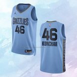 NO 46 John Konchar Camiseta Memphis Grizzlies Statement Azul 2022-23
