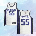 NO 55 Jason Williams Camiseta Sacramento Kings Association Blanco 2019-20