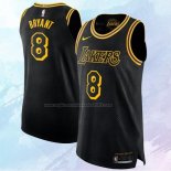 NO 8 Kobe Bryant Camiseta Los Angeles Lakers Black Mamba Autentico Negro