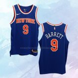 NO 9 RJ Barrett Camiseta New York Knicks Icon Autentico Azul