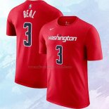 Camiseta Manga Corta Washington Wizards Bradley Beal Icon 2022-23 Rojo