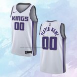 Camiseta Sacramento Kings Personalizada Association Blanco
