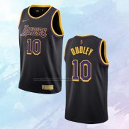 NO 10 Jared Dudley Camiseta Los Angeles Lakers Earned Negro 2020-21