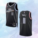 NO 11 John Wall Camiseta Los Angeles Clippers Ciudad Negro 2022-23
