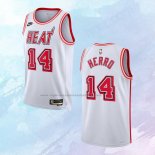 NO 14 Tyler Herro Camiseta Miami Heat Classic Blanco 2022-23