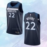 NO 22 Andrew Wiggins Camiseta Minnesota Timberwolves Icon Azul