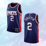 NO 2 Blake Griffin Camiseta Brooklyn Nets Ciudad Azul 2021-22