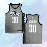NO 30 Seth Curry Camiseta Brooklyn Nets Statement Gris 2020