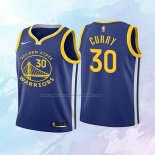 NO 30 Stephen Curry Camiseta Nino Golden State Warriors Icon Azul 2019-20