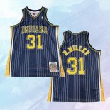NO 31 Reggie R.Miller Camiseta Mitchell & Ness Indiana Pacers Azul 1994-95