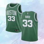 NO 33 Larry Bird Camiseta Nino Boston Celtics Ciudad Verde 2018