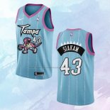 NO 43 Pascal Siakam Camiseta Toronto Raptors Ciudad Rosa Azul 2020-21