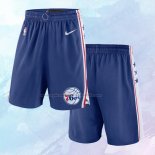 Pantalone Philadelphia 76ers Azul 2017-18