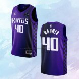 Camiseta Sacramento Kings Harrison Barnes NO 40 Statement 2023-24 Violeta