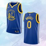 NO 0 Camiseta Golden State Warriors Icon Azul 2018-19 D'Angelo Russell