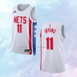 NO 11 Kyrie Irving Camiseta Brooklyn Nets Statement Blanco 2022-23