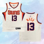 NO 13 Steve Nash Camiseta Phoenix Suns Association Blanco