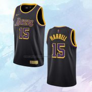 NO 15 Montrezl Harrell Camiseta Los Angeles Lakers Earned Negro 2020-21