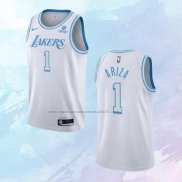 NO 1 Trevor Ariza Camiseta Los Angeles Lakers Ciudad Blanco 2021-22