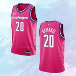NO 20 Jordan Schakel Camiseta Washington Wizards Ciudad Rosa 2022-23