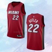 NO 22 Jimmy Butler Camiseta Miami Heat Statement Rojo