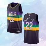 NO 22 Larry Nance JR. Camiseta New Orleans Pelicans Ciudad Violeta 2022-23