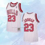 NO 23 Michael Jordan Camiseta Chicago Bulls Hardwood Classics Reload Blanco