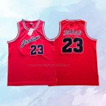 NO 23 Michael Jordan Camiseta Rojo Negro