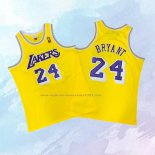 NO 24 Kobe Bryant Camiseta Los Angeles Lakers Amarillo