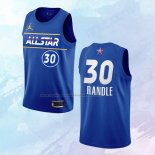 NO 30 Julius Randle Camiseta New York Knicks All Star 2021 Azul