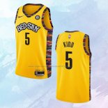 NO 5 Jason Kidd Camiseta Brooklyn Nets Ciudad Amarillo 2020-21
