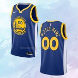 Camiseta Golden State Warriors Personalizada Icon Azul 2018-19
