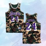 Camiseta Los Angeles Lakers Kobe Bryant NO 24 Camuflaje