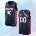 Camiseta New York Knicks Personalizada Ciudad Edition Azul 2019-20