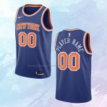 Camiseta New York Knicks Personalizada Icon Azul 2020-21