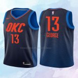 NO 13 Paul George Camiseta Nino Oklahoma City Thunder Statement Azul 2017-18