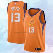 NO 13 Steve Nash Camiseta Phoenix Suns Statement Naranja 2021
