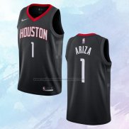 NO 1 Trevor Ariza Camiseta Houston Rockets Statement Negro