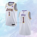 NO 1 Trevor Ariza Camiseta Los Angeles Lakers Association Blanco 2021-22