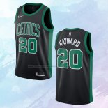 NO 20 Gordon Hayward Camiseta Boston Celtics Statement Negro