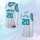NO 20 Gordon Hayward Camiseta Charlotte Hornets Association Blanco 2020-21