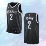 NO 2 Blake Griffin Camiseta Brooklyn Nets Icon Negro 2020-21
