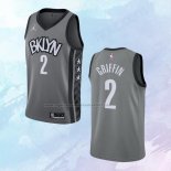 NO 2 Blake Griffin Camiseta Brooklyn Nets Statement Gris 2021
