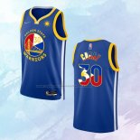 NO 30 Stephen Curry Camiseta Golden State Warriors Filipino Azul