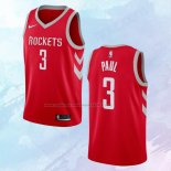 NO 3 Chris Paul Camiseta Houston Rockets Icon Rojo
