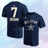 Camiseta Manga Corta All Star 2024 Jaylen Brown Azul