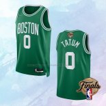 NO 0 Jayson Tatum Camiseta Boston Celtics Icon 2022 NBA Finals Verde