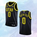 NO 0 Talen Horton-Tucker Camiseta Utah Jazz Statement Negro 2022-23