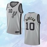 NO 10 DeMar DeRozan Camiseta San Antonio Spurs Statement Gris 2019-20